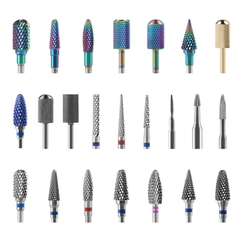 Tungsten Carbide Nail Drill Bit Rotery Electric Milling Cutters For Pedicure Manicure Files Cuticle Burr Nail Tools Accessories
Tungsten Carbide Nail Drill Bit Rotery Electric Milling Cutters For Pedicure Manicure Files Cuticle Burr Nail Tools Accessories