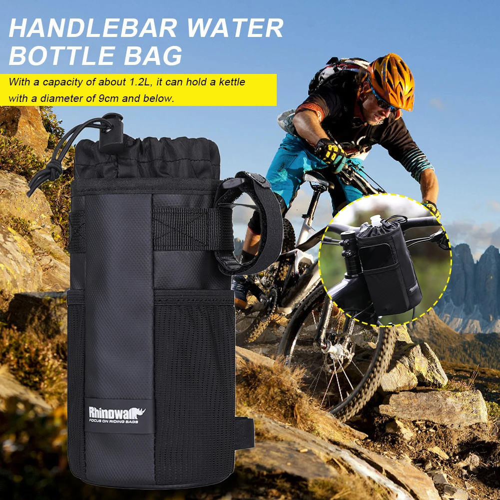 Bicycle Water Bottle Cart Cup Holder Bag Bike Handlebar Stem Bag with Insulated Pouch Bicycle Storage Bag for Daily Use Touring
Bicycle Water Bottle Cart Cup Holder Bag Bike Handlebar Stem Bag with Insulated Pouch Bicycle Storage Bag for Daily Use Touring