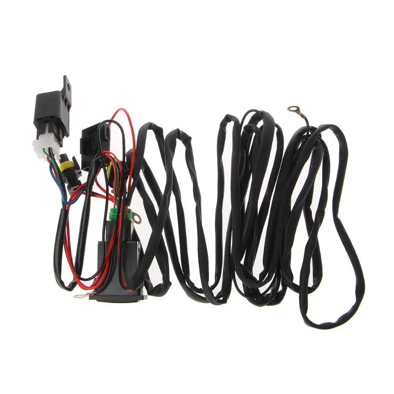 Universal 12V 40A Relay Wiring Harness With On/Off Switch Kit For Car LED Fog Light
Universal 12V 40A Relay Wiring Harness With On/Off Switch Kit For Car LED Fog Light