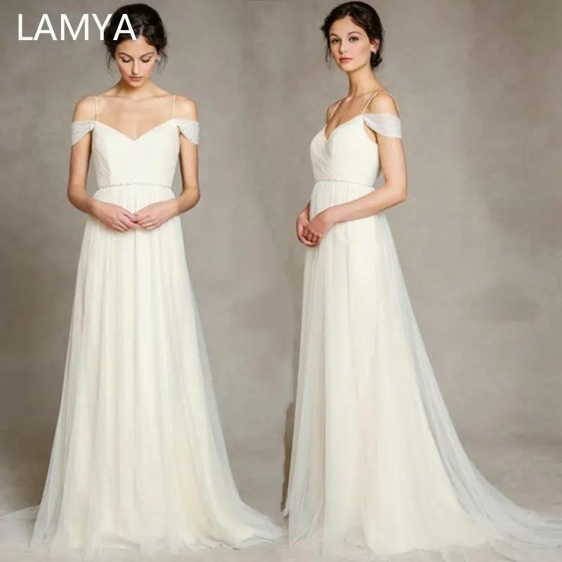 LAMYA Simple V Neck Long A Line Evening Party Dresses Spaghetti Strap Formal Dress Plus Size Chiffion Prom Gown Robe De Soiree
LAMYA Simple V Neck Long A Line Evening Party Dresses Spaghetti Strap Formal Dress Plus Size Chiffion Prom Gown Robe De Soiree