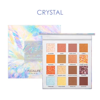 FOCALLURE Crystal Eyeshadow Palette 16 Colors Sprinkles Shades of Palette High Pigmented Eye Shadow Makeup TSLM1
FOCALLURE Crystal Eyeshadow Palette 16 Colors Sprinkles Shades of Palette High Pigmented Eye Shadow Makeup TSLM1