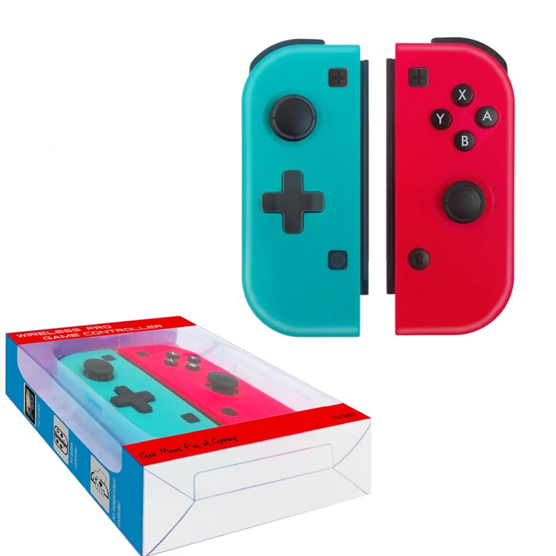 Wireless Controller for Nintend Switch Including Joy-Cons vibration and sensor functions can be used through wired and Bluetoot
Wireless Controller for Nintend Switch Including Joy-Cons vibration and sensor functions can be used through wired and Bluetoot
