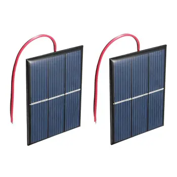 2 pcs 1.5V 400mA 80x60mm Micro-Mini Power Solar Cells For Solar Panels - DIY Projects - Toys - Battery Charger
2 pcs 1.5V 400mA 80x60mm Micro-Mini Power Solar Cells For Solar Panels - DIY Projects - Toys - Battery Charger