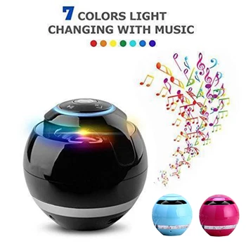 Wireless Mini Subwoofer Portable Bluetooth Speaker Bass Stereo Music LED Speaker for Phone Computer Support TF USB Mic FM Radio
Wireless Mini Subwoofer Portable Bluetooth Speaker Bass Stereo Music LED Speaker for Phone Computer Support TF USB Mic FM Radio
