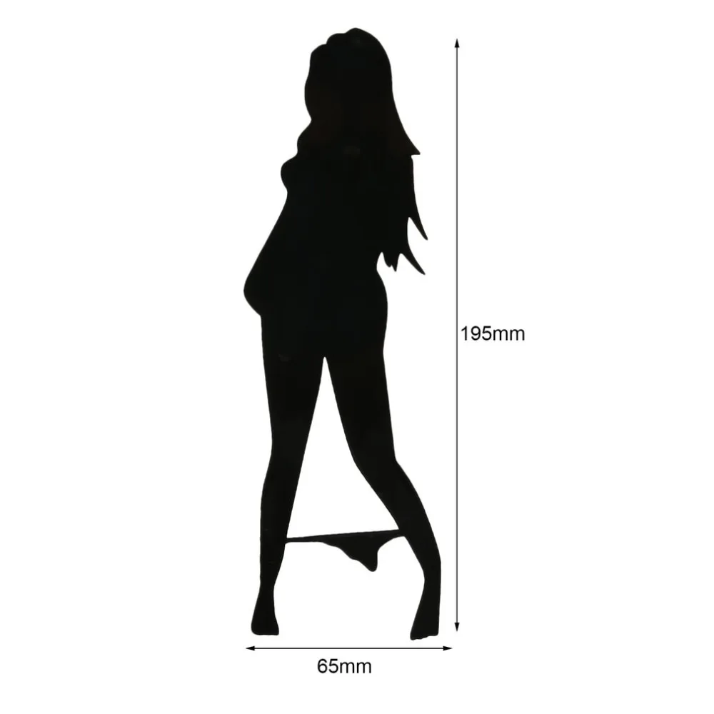 sexy girl striptease car motorcycle stickers covering the body