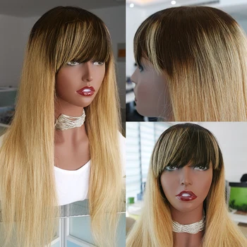 SEXAY #27 Blonde Hair Full Machine Human Hair Wigs For Women Remy 150 Density
SEXAY #27 Blonde Hair Full Machine Human Hair Wigs For Women Remy 150 Density