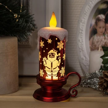 Light figure "Candle Santa Claus", 15x7x9 cm, from baht. 3xLR44, flame blinking, T / WHITE 4357309
Light figure "Candle Santa Claus", 15x7x9 cm, from baht. 3xLR44, flame blinking, T / WHITE 4357309