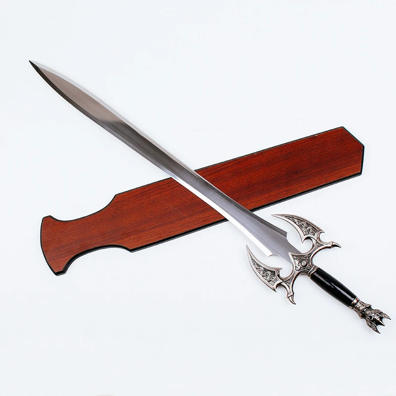Cos World of Warcraft Chromatically Tempered Sword Stainless steel material 97cm home decor
Cos World of Warcraft Chromatically Tempered Sword Stainless steel material 97cm home decor