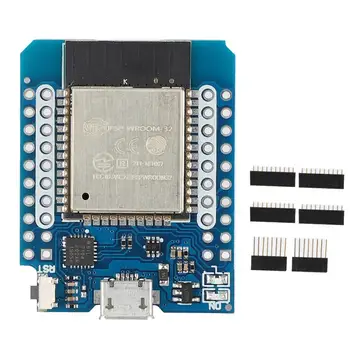 Mini Wireless WiFi bluetooth 2 in 1 Dual-Core CPU Module MINI KIT ESP32 Development Board module
Mini Wireless WiFi bluetooth 2 in 1 Dual-Core CPU Module MINI KIT ESP32 Development Board module