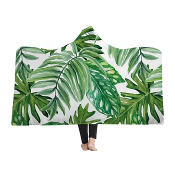 3d Print Winter Warm Sofa School Home Travel Picnic Carrying Wearable Blanket Hooded Blankets For Adult Kids Tropical Plants
3d Print Winter Warm Sofa School Home Travel Picnic Carrying Wearable Blanket Hooded Blankets For Adult Kids Tropical Plants