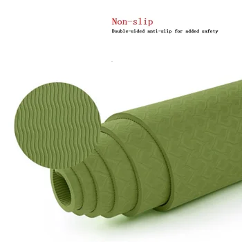 TPE Yoga Mat Exercise Mat with Position Line 6MM Non Slip Carpet Mat For Beginner Environmental Fitness Gymnastics Mats
TPE Yoga Mat Exercise Mat with Position Line 6MM Non Slip Carpet Mat For Beginner Environmental Fitness Gymnastics Mats