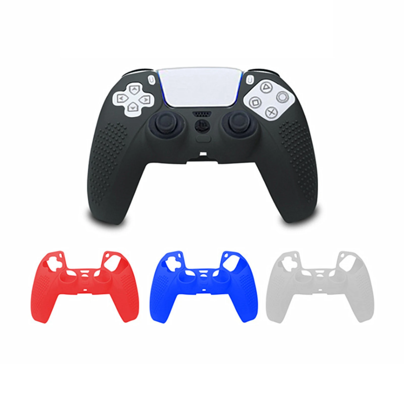 Multi Colors Silicone Gamepad Protective Cover Joystick Case for Playstation 5 PS5 Game Controller Skin Guard Game Accessories
Multi Colors Silicone Gamepad Protective Cover Joystick Case for Playstation 5 PS5 Game Controller Skin Guard Game Accessories