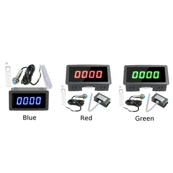 4 Digital LED Tachometer RPM Speed Meter Gauge Red Green Blue + Proximity Switch Sensor For Motorcycle Motor Marine Bike
4 Digital LED Tachometer RPM Speed Meter Gauge Red Green Blue + Proximity Switch Sensor For Motorcycle Motor Marine Bike