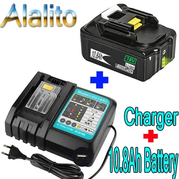 Original18V 10.8Ah Rechargeable Battery Li-Ion Battery Replacement Power Tool Battery for MAKITA BL1880 BL1860 BL1830+3A Charger
Original18V 10.8Ah Rechargeable Battery Li-Ion Battery Replacement Power Tool Battery for MAKITA BL1880 BL1860 BL1830+3A Charger