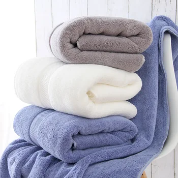 Thickened Large Bath Towel 100% Cotton Bath Towel 80*160 800g Wholesale Five-star Hotel Bath Towel Customizable Logo 
Thickened Large Bath Towel 100% Cotton Bath Towel 80*160 800g Wholesale Five-star Hotel Bath Towel Customizable Logo