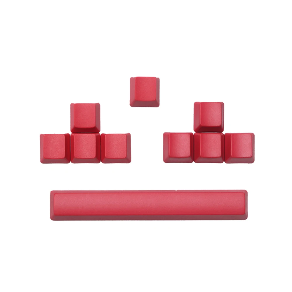 PBT Red Color No Character Keycaps ESC Arrow WASD Spacebar Caps For Cherry Mx Switch Mechanical Keyboard OEM Profile
PBT Red Color No Character Keycaps ESC Arrow WASD Spacebar Caps For Cherry Mx Switch Mechanical Keyboard OEM Profile