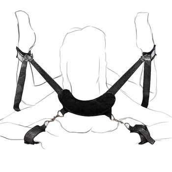 Gags & Muzzles Bdsm Bondage Restraint Slave Erotic System Adult Games Handcuffs Wrists & Ankle Cuffs Sex Toys For Women Couples