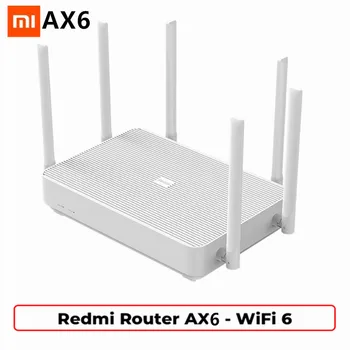 NEW Xiaomi Redmi Router AX6 WiFi 6 6-Core 512M Memory Mesh Home IoT 6 Signal Amplifier 2.4G 5GHz Both 2 Dual-Band OFDMA
NEW Xiaomi Redmi Router AX6 WiFi 6 6-Core 512M Memory Mesh Home IoT 6 Signal Amplifier 2.4G 5GHz Both 2 Dual-Band OFDMA