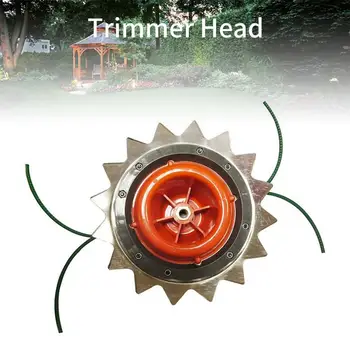 Alloy Trimmer Head Lawn Mower Grass Trimmer Double Head Accessories High Hardness Gear Double-line Grass Garden Cleaning Tool 
Alloy Trimmer Head Lawn Mower Grass Trimmer Double Head Accessories High Hardness Gear Double-line Grass Garden Cleaning Tool