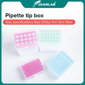 JOANLAB Official Store Laboratory Pipette Tip Box 10ul 200ul 1ml 5ml 10ml Micropipette Plastic Pipette Box Laboratory Equipment
JOANLAB Official Store Laboratory Pipette Tip Box 10ul 200ul 1ml 5ml 10ml Micropipette Plastic Pipette Box Laboratory Equipment