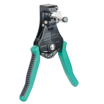 Pro’skit CP-246 (2.5-4-6mm) Solar Automatic Wire Strippers Solar Cable Stripper Multifunctional line Pressing Pliers Repair Tool
Pro’skit CP-246 (2.5-4-6mm) Solar Automatic Wire Strippers Solar Cable Stripper Multifunctional line Pressing Pliers Repair Tool