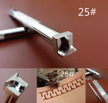1pc 25# Steel Leather Craft Steel Carving Stamping Punch Stamper Tool - Stylus Spoon Embossing Swivel Knife Cutter Punch Chisel
1pc 25# Steel Leather Craft Steel Carving Stamping Punch Stamper Tool - Stylus Spoon Embossing Swivel Knife Cutter Punch Chisel