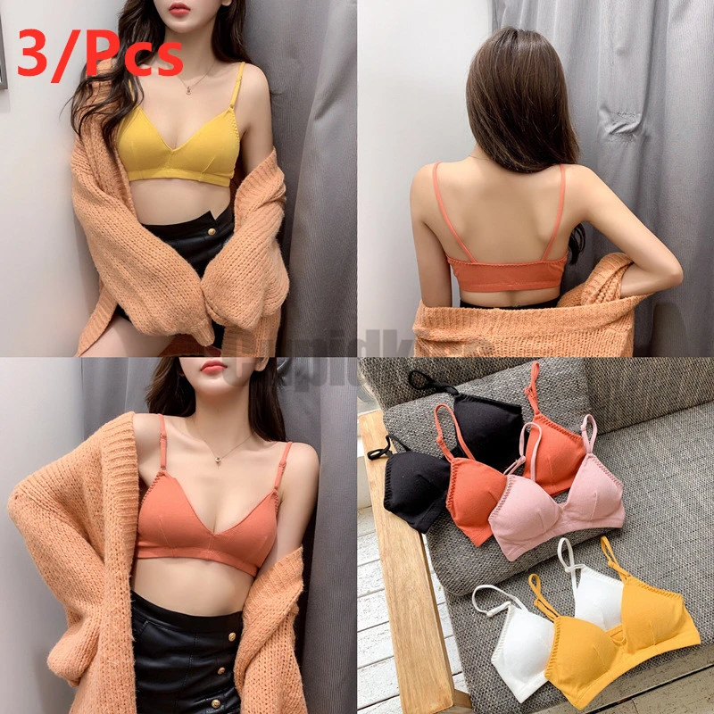 3/pcs 2019 new Women bra no steel ring Bra underwear simple wild Tube top Miss tube top wrapped chest underwear
3/pcs 2019 new Women bra no steel ring Bra underwear simple wild Tube top Miss tube top wrapped chest underwear