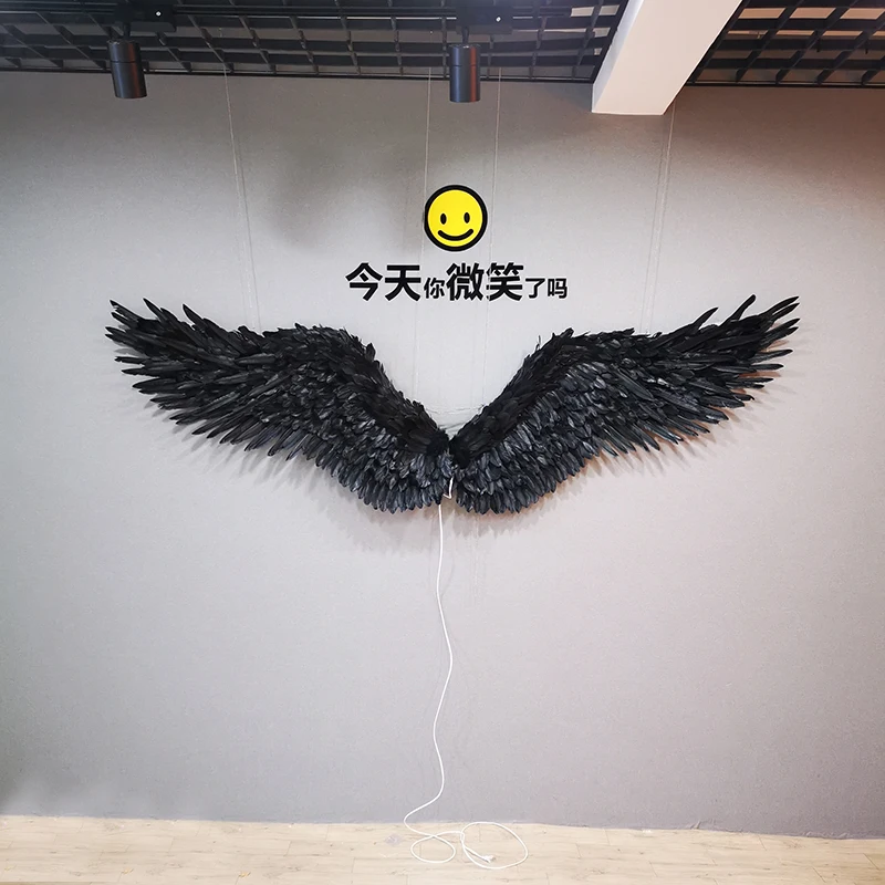 Halloween interior decoration Black Devil Angel wings Fashion Home Background Wedding wall decoration Fairy wings with HOOKS
Halloween interior decoration Black Devil Angel wings Fashion Home Background Wedding wall decoration Fairy wings with HOOKS