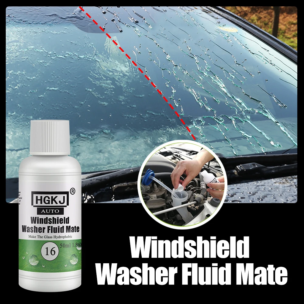 HGKJ 16 Super Hydrophobic Nano Coating Agent Additive Windshield Washer Fluid Mate for Glass Washing 50ml
HGKJ 16 Super Hydrophobic Nano Coating Agent Additive Windshield Washer Fluid Mate for Glass Washing 50ml