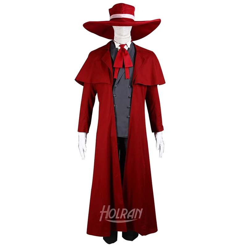 Hellsing Alucard Cosplay Costume Set Vampire Hunter New any size customized coat hat set
Hellsing Alucard Cosplay Costume Set Vampire Hunter New any size customized coat hat set