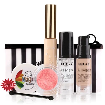 Face Makeup Base+Concealer+Foundation+Eyeshadow Set Moisturizing Facial Cosmetics LDO99
Face Makeup Base+Concealer+Foundation+Eyeshadow Set Moisturizing Facial Cosmetics LDO99