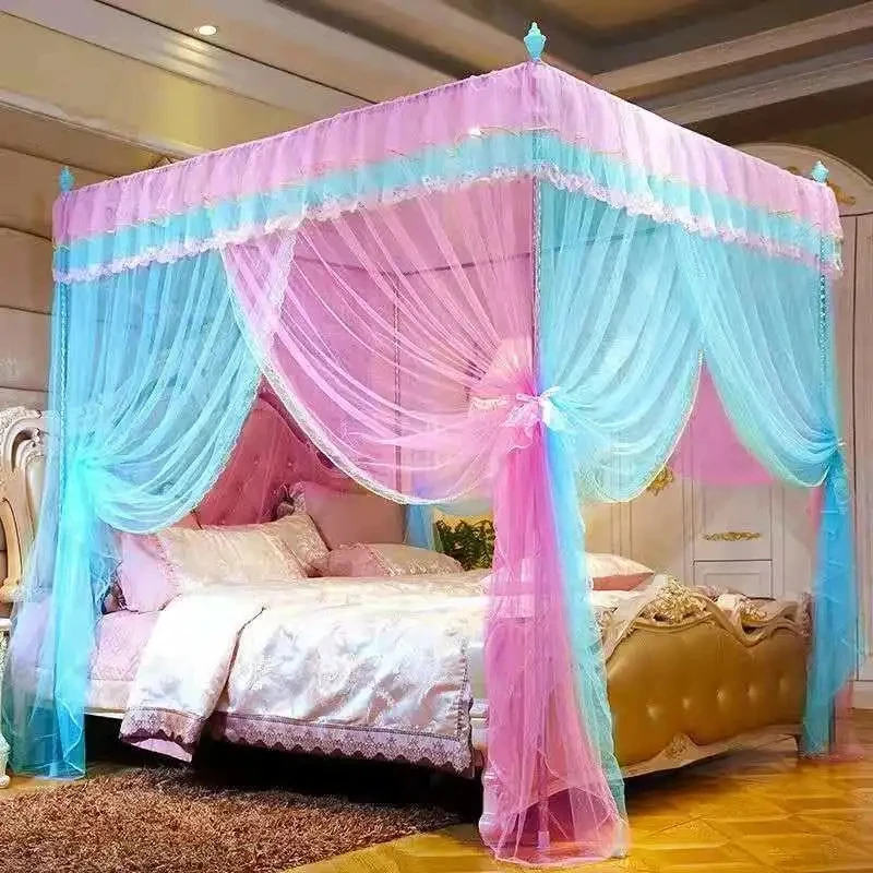 2021 new multi-color student dormitory mosquito net household 1.5m bed encrypted palace landing net 1.8m1.2m2m without bracket
2021 new multi-color student dormitory mosquito net household 1.5m bed encrypted palace landing net 1.8m1.2m2m without bracket