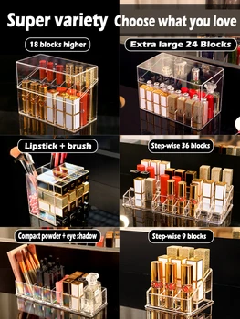 Transparent Acrylic Lipstick Storage Box Cosmetic Jewlry Lip Gloss Fish shape Storage Display Holder Makeup Organizer Stand Rack
Transparent Acrylic Lipstick Storage Box Cosmetic Jewlry Lip Gloss Fish shape Storage Display Holder Makeup Organizer Stand Rack
