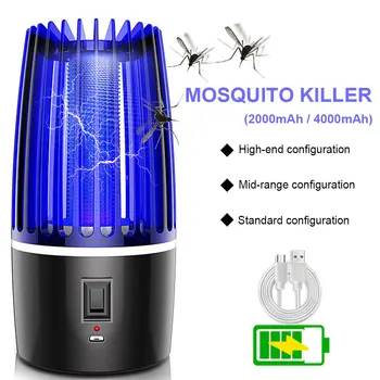 2 in 1 USB Rechargeable LED Electric Shock Mosquito Killer Lamp UV Photocatalyst Bug Zapper Light For Bedroom Garden Camping
2 in 1 USB Rechargeable LED Electric Shock Mosquito Killer Lamp UV Photocatalyst Bug Zapper Light For Bedroom Garden Camping
