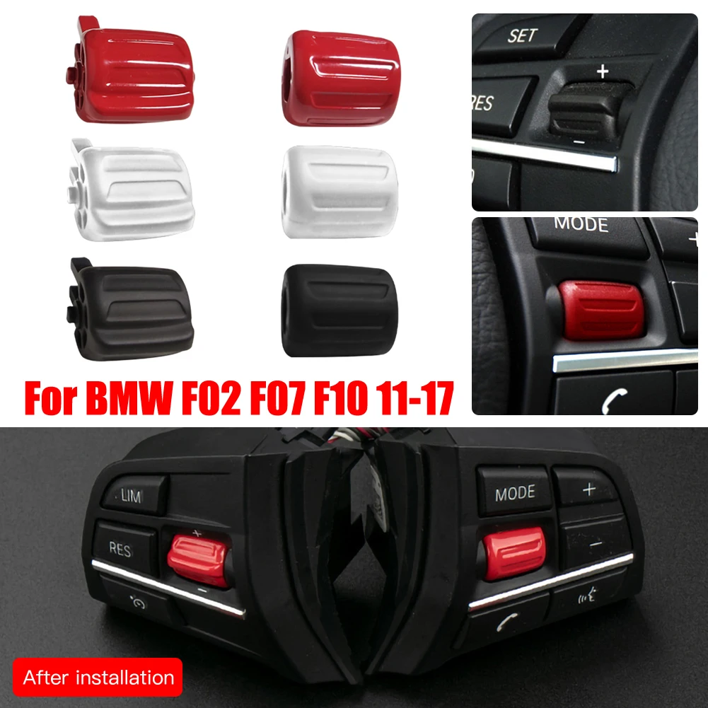1 pair Steering wheel switch buttons for BMW 520i 523i 528i 535i 550i 730Li F02 F07 F10 2011-2017 Car Accessories
1 pair Steering wheel switch buttons for BMW 520i 523i 528i 535i 550i 730Li F02 F07 F10 2011-2017 Car Accessories