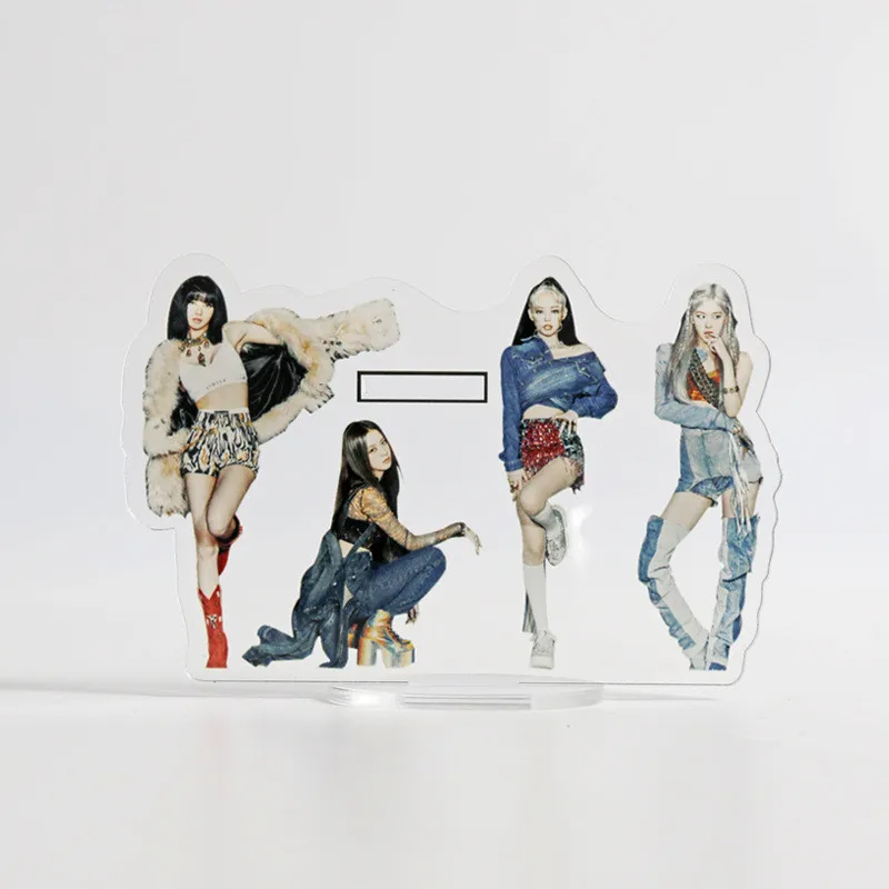KPOP JENNIE LISA ROSE JISOO HD Acrylic Stand Action Figures Stand Desktop Display For Fans Collection Gift
KPOP JENNIE LISA ROSE JISOO HD Acrylic Stand Action Figures Stand Desktop Display For Fans Collection Gift