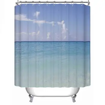 Sea and Sky Soft Shower Curtain,168480,79''L x 71''W
Sea and Sky Soft Shower Curtain,168480,79''L x 71''W