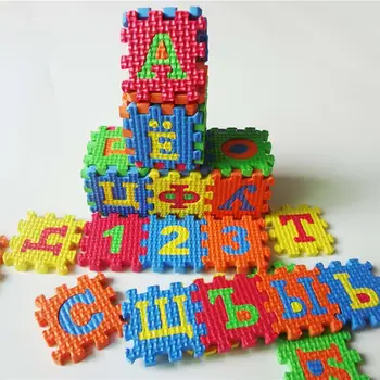 36Pcs/Set Russian Alphabet Jigsaw Carpet EVA Baby Kids Puzzle Learning Mat Toy Alphanumeric Educational Toy For Children Gift
36Pcs/Set Russian Alphabet Jigsaw Carpet EVA Baby Kids Puzzle Learning Mat Toy Alphanumeric Educational Toy For Children Gift