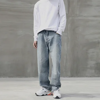 20SS Original Washed Solid Ripped Jeans for Men Straight Loose Casual Harajuku Denim Trousers Plus Size Hip Hop Men Jeans Pants
20SS Original Washed Solid Ripped Jeans for Men Straight Loose Casual Harajuku Denim Trousers Plus Size Hip Hop Men Jeans Pants