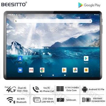 Free Shipping 10 inch tablet Octa Core Android 9 Pie 3GB RAM 32GB ROM 5.0MP Camera 4G FDD LTE 5G WiFi Bluetooth Media Pad 10
Free Shipping 10 inch tablet Octa Core Android 9 Pie 3GB RAM 32GB ROM 5.0MP Camera 4G FDD LTE 5G WiFi Bluetooth Media Pad 10