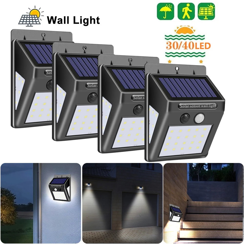LED Solar Light Outdoor Solar Lamp Motion Sensor Wall Light Waterproof Solar Powered Sunlight for Garden Decoration
LED Solar Light Outdoor Solar Lamp Motion Sensor Wall Light Waterproof Solar Powered Sunlight for Garden Decoration