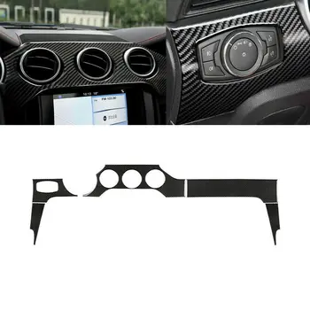 Fit For Ford Mustang 2015 2016 2017 2018 2019 Carbon Fiber Interior Dashboard Panel Cover Trim Car modification Car accessories
Fit For Ford Mustang 2015 2016 2017 2018 2019 Carbon Fiber Interior Dashboard Panel Cover Trim Car modification Car accessories