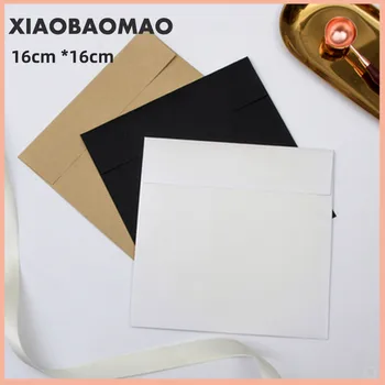 10pcs Pearl paper Square Envelope Red European-Style Wedding Invitation Gift Envelope Black / White / Brown 15.8 * 15.8cm
10pcs Pearl paper Square Envelope Red European-Style Wedding Invitation Gift Envelope Black / White / Brown 15.8 * 15.8cm