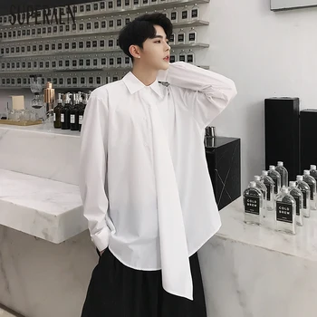 SuperAen Spring and Autumn 2020 New Women Shirts Asymmetrical Solid Color Cotton Ladies Blouses and Tops Long-sleeved Shirts
SuperAen Spring and Autumn 2020 New Women Shirts Asymmetrical Solid Color Cotton Ladies Blouses and Tops Long-sleeved Shirts