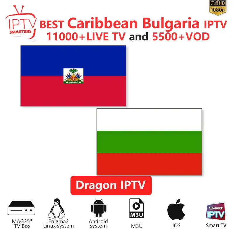 Caribbean IPTV M3U IPTV 10000+Live channels for m3u mag box smart tv Bulgaria iptv M3U code sports Puzzle entertainment channel
Caribbean IPTV M3U IPTV 10000+Live channels for m3u mag box smart tv Bulgaria iptv M3U code sports Puzzle entertainment channel