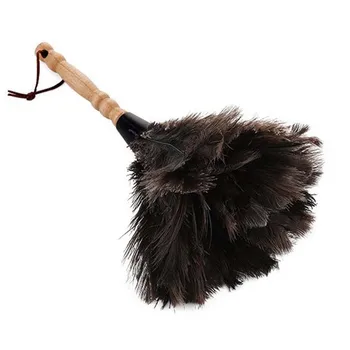 Anti-Static Ostrich Feather Fur Brush Duster Dust Cleaning Tool Wooden Handle 
Anti-Static Ostrich Feather Fur Brush Duster Dust Cleaning Tool Wooden Handle