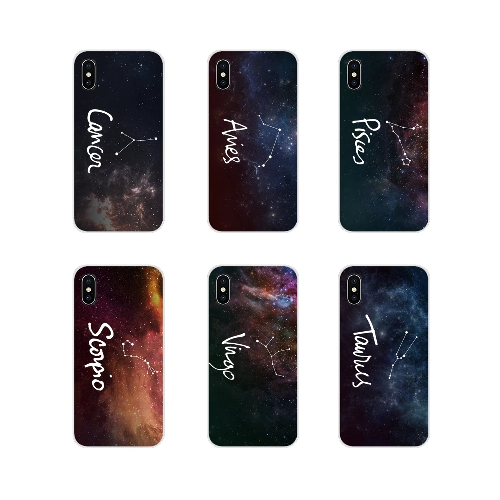 12 звезд Leo Libra Scorpio для Samsung Galaxy S2 S3 S4 S5 Mini S6 S7 Edge S8 S9 S10E Lite Plus Аксессуары чехлы