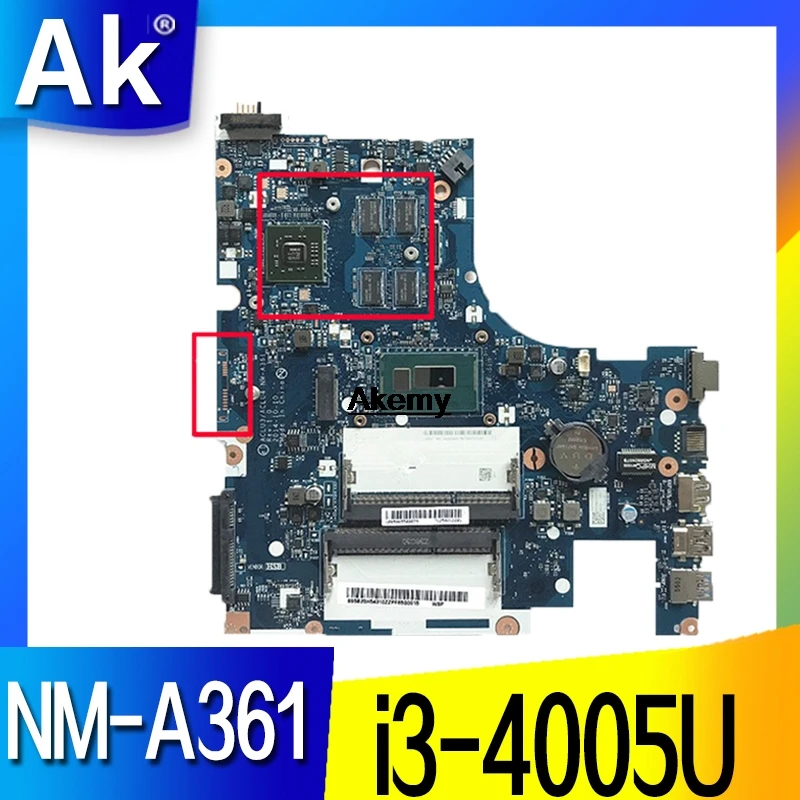NM-A361 motherboard for Lenovo G50-80 laptop motherboard ACLU3/ACLU4 NM-A361 R5 GPUnotebook I3-4005 CPU original Test
NM-A361 motherboard for Lenovo G50-80 laptop motherboard ACLU3/ACLU4 NM-A361 R5 GPUnotebook I3-4005 CPU original Test