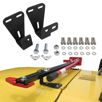 High Lift Jack Mount Hinge Mounting Hood Bracket Hi-Lift Jack for Jeep Wrangler CJ 1944-1986 / YJ 1987-1995 / TJ 1997-2006 (Pair
High Lift Jack Mount Hinge Mounting Hood Bracket Hi-Lift Jack for Jeep Wrangler CJ 1944-1986 / YJ 1987-1995 / TJ 1997-2006 (Pair