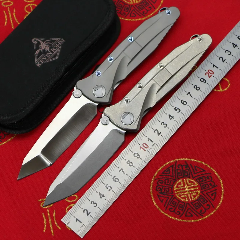 VENOM kevin john Delta folding knife S35VN blade titanium handle camping hunting survival pocket Kitchen fruit knivesEDC Tools
VENOM kevin john Delta folding knife S35VN blade titanium handle camping hunting survival pocket Kitchen fruit knivesEDC Tools